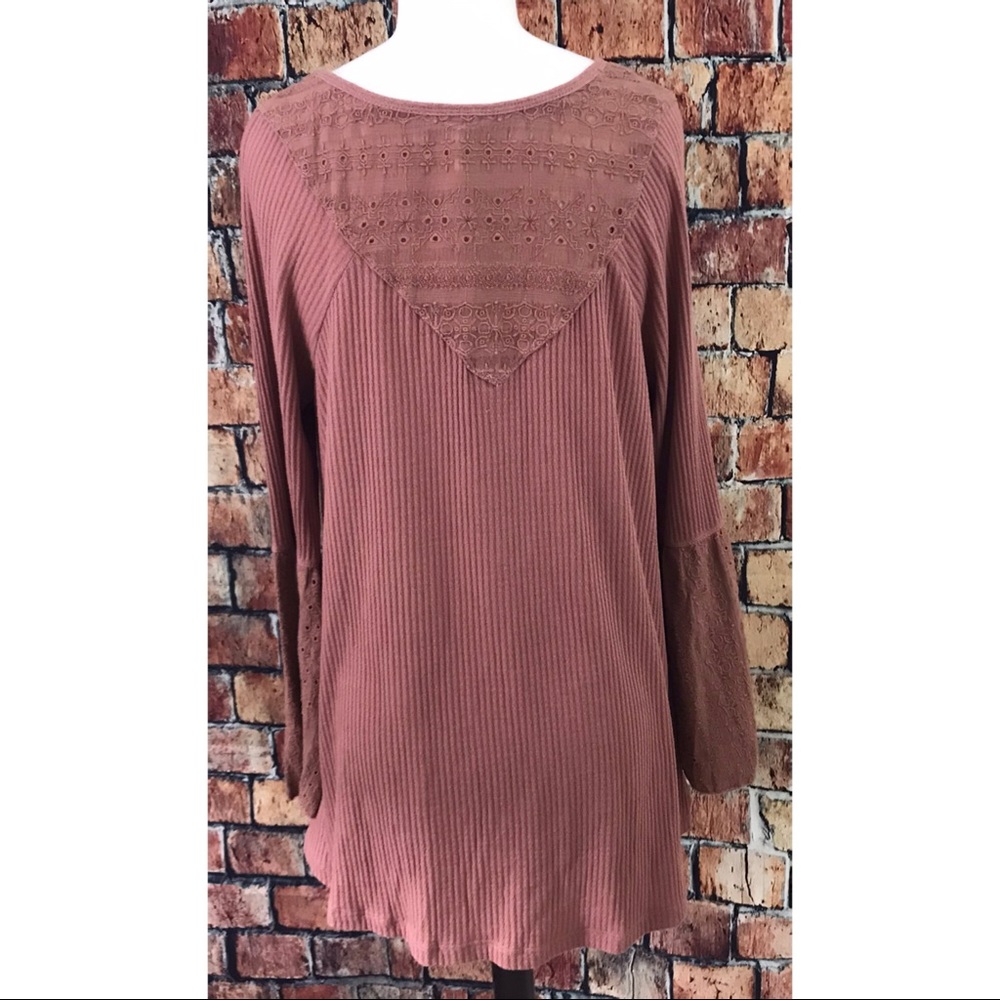 Free People Parisian Nights Bell Sleeve Shirt - Picture 5 of 8